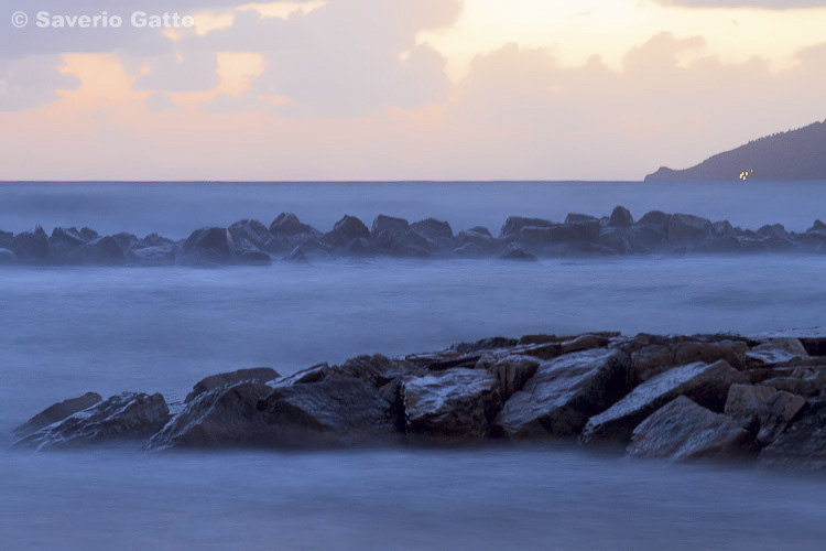 Sunset on Cilento coast