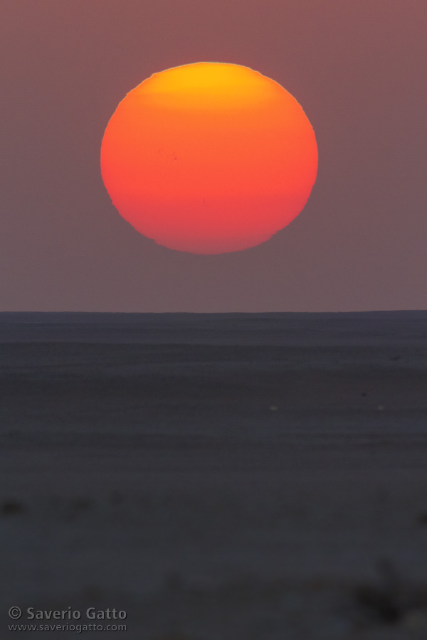 Tramonto sul Quarto Vuoto - Oman