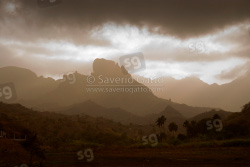 Mountains in Santiago (Cape Verde)